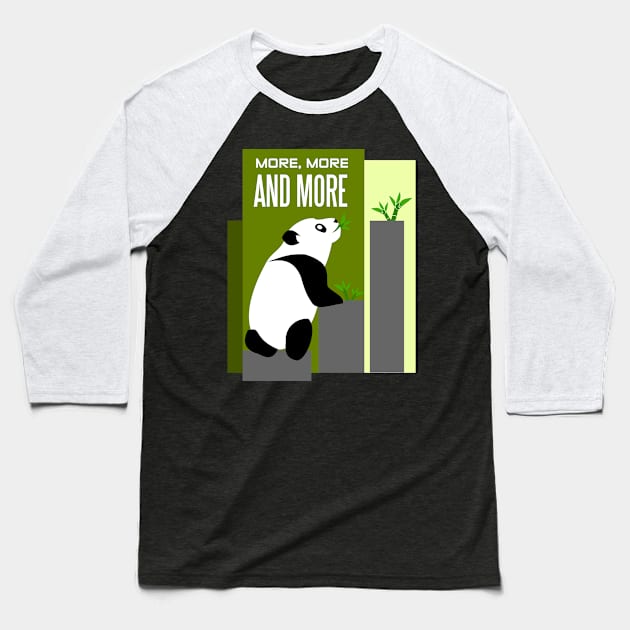 more and more Baseball T-Shirt by taniplusshop